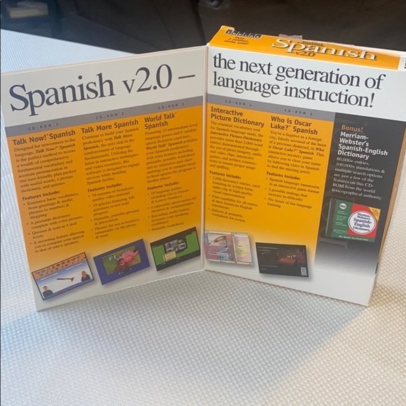 Learn Spanish CD set - Picture 3 of 4